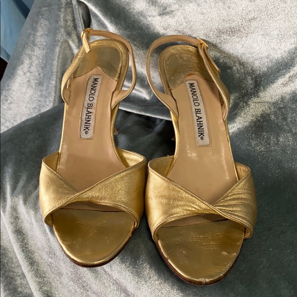 Manolo Blahnik low heels